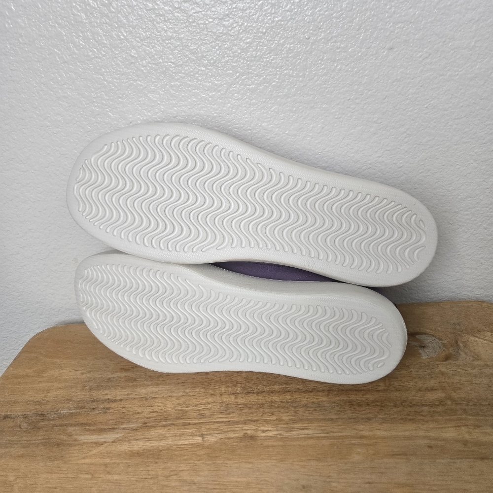 Allbirds Men's Canvas Piper Size 11.5 M Sneakers‎ Rugged Purple Upper White Sole - Picture 10 of 11